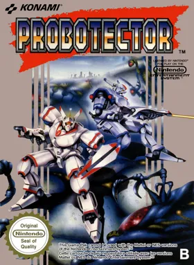 Probotector (Europe) box cover front